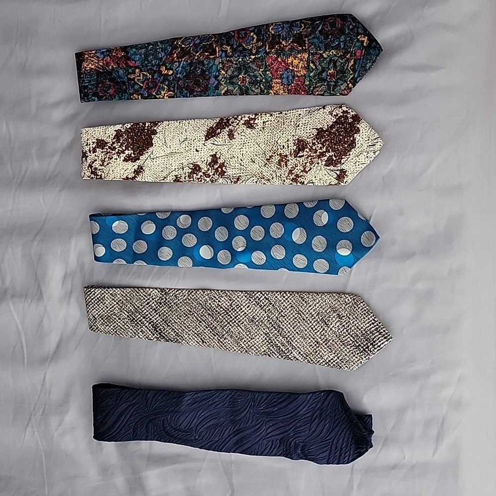 Bernard Hill 100% Silk Ties